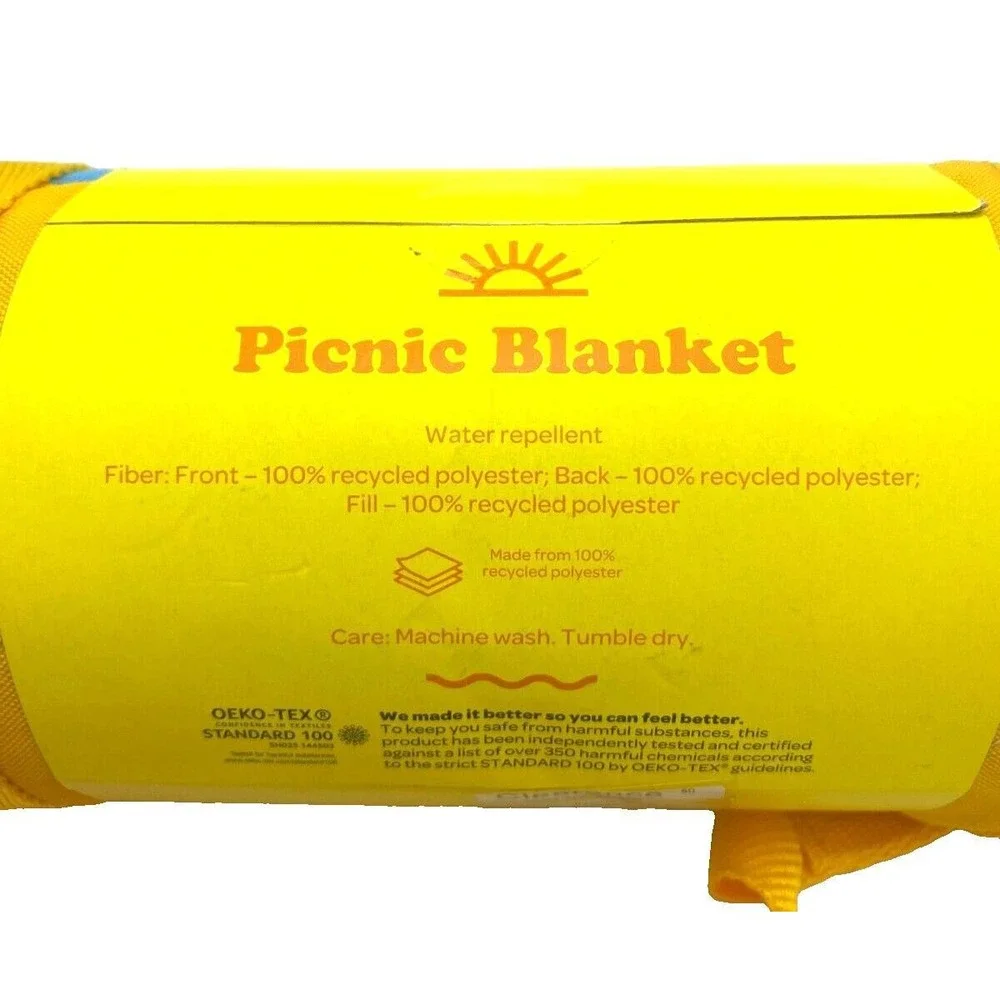 Summertime Round Picnic Blanket Beach 60